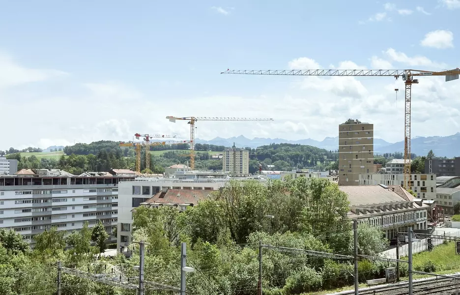 Photo de la vue depuis les bureaux de MiNT