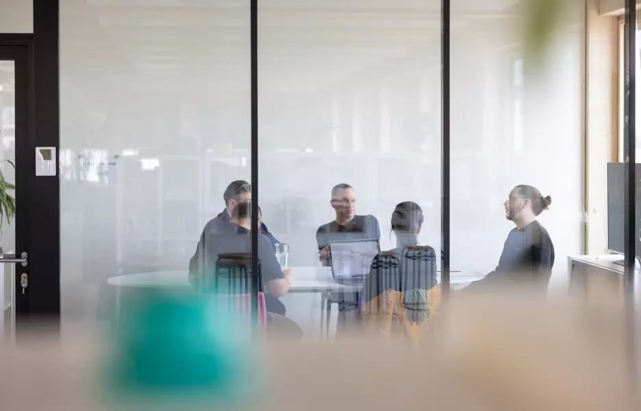 Photo de l'intérieur des bureaux de MiNT