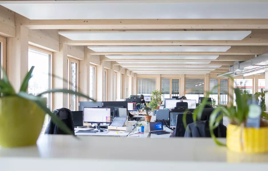 Photo de l'intérieur des bureaux de MiNT